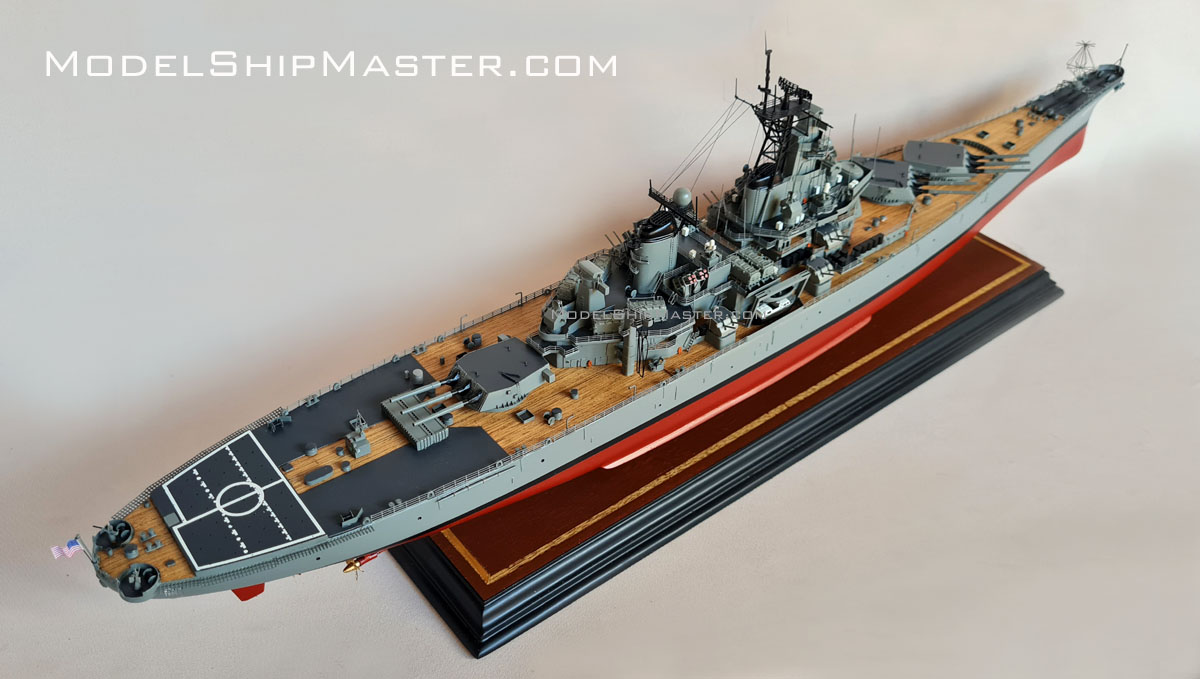 USS New Jersey model
